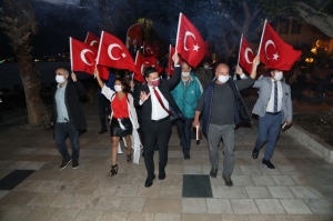 BODRUM’DA CUMHURİYET BAYRAMI COŞKUYLA KUTLANDI