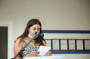 BAŞKAN ARAS ATATÜRK BÜSTÜ’NÜN AÇILIŞINI GERÇEKLEŞTİRDİ