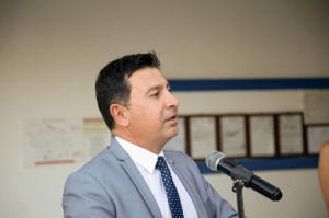 BAŞKAN ARAS ATATÜRK BÜSTÜ’NÜN AÇILIŞINI GERÇEKLEŞTİRDİ