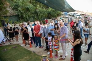 BAŞKAN ARAS ATATÜRK BÜSTÜ’NÜN AÇILIŞINI GERÇEKLEŞTİRDİ