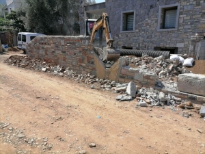 İMARA AYKIRI YAPILARDA YIKIMLAR SÜRÜYOR