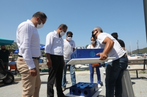 GÜVERCİN YUVALARININ YERLEŞTİRİLMESİNE GÜVERCİNLİK MAHALLESİ'NDEN BAŞLANDI