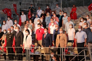 15 TEMMUZ DEMOKRASİ VE MİLLİ BERABERLİK GÜNÜ ANILDI