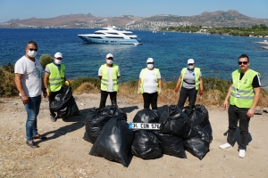 2 SAATTE 1 KAMYON ÇÖP TOPLANDI