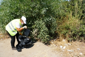 2 SAATTE 1 KAMYON ÇÖP TOPLANDI