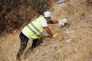 2 SAATTE 1 KAMYON ÇÖP TOPLANDI