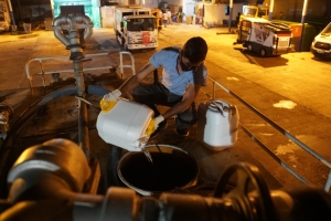 KURBAN KESİM YERLERİ İLE CADDE VE SOKAKLAR DEZENFEKTE EDİLDİ