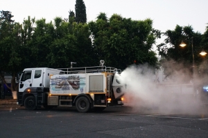 KURBAN KESİM YERLERİ İLE CADDE VE SOKAKLAR DEZENFEKTE EDİLDİ