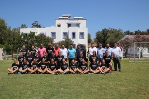 BAŞKAN ARAS'TAN HENTBOL TAKIMINA ZİYARET