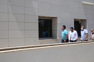 BAŞKAN ARAS'TAN HENTBOL TAKIMINA ZİYARET