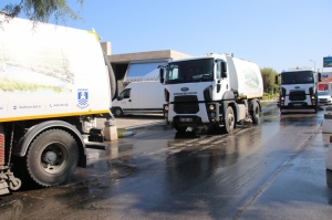 BELEDİYE EKİPLERİ YALIKAVAK'A ÇIKARMA YAPTI