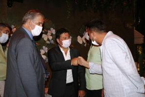 KAYMAKAM VE BAŞKAN ARAS’TAN COVİD-19 DENETİMİ