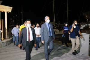 KAYMAKAM VE BAŞKAN ARAS’TAN COVİD-19 DENETİMİ