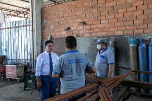 BAŞKAN ARAS YALIKAVAK'TA SAHADAYDI