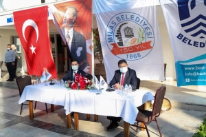 KARYA BELEDİYELER BİRLİĞİ’NE GİDEN YOLUN TEMELİ ATILDI