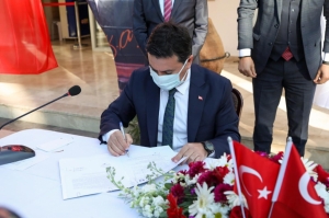 KARYA BELEDİYELER BİRLİĞİ’NE GİDEN YOLUN TEMELİ ATILDI