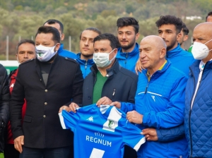 TFF BAŞKANINDAN BODRUMSPOR'A ZİYARET