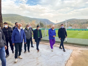 TFF BAŞKANINDAN BODRUMSPOR'A ZİYARET