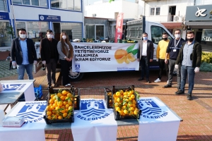 BAHÇELERİMİZDE YETİŞTİRİYORUZ, HALKIMIZA İKRAM EDİYORUZ...