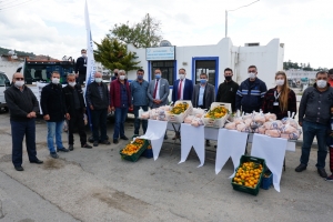 BAHÇELERİMİZDE YETİŞTİRİYORUZ, HALKIMIZA İKRAM EDİYORUZ...