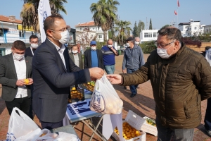 BAHÇELERİMİZDE YETİŞTİRİYORUZ, HALKIMIZA İKRAM EDİYORUZ...