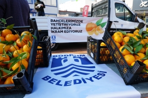 BAHÇELERİMİZDE YETİŞTİRİYORUZ, HALKIMIZA İKRAM EDİYORUZ...