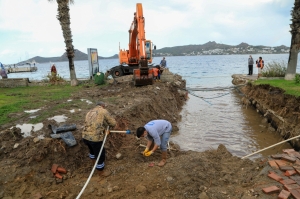 ALTYAPI İYİLEŞTİRME ÇALIŞMALARI GECE GÜNDÜZ SÜRÜYOR