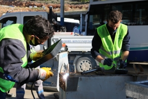 YERİNDE BAKIM VE TAMİRLERİ YAPILIYOR