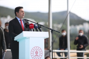 BODRUM ALTYAPISI İÇİN ÖNEMLİ PROJEDE TEMEL ATMA TÖRENİ GERÇEKLEŞTİ