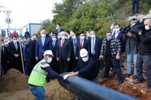 BODRUM ALTYAPISI İÇİN ÖNEMLİ PROJEDE TEMEL ATMA TÖRENİ GERÇEKLEŞTİ