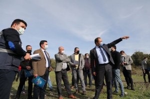 TARIMSAL ÇALIŞMALARI YERİNDE İNCELEDİLER