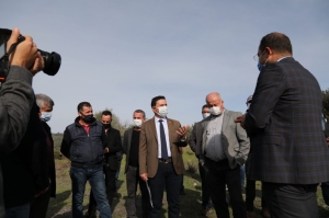 TARIMSAL ÇALIŞMALARI YERİNDE İNCELEDİLER