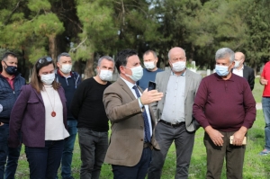 TARIMSAL ÇALIŞMALARI YERİNDE İNCELEDİLER