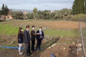 TARIMSAL ÇALIŞMALARI YERİNDE İNCELEDİLER