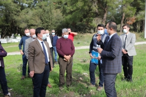 TARIMSAL ÇALIŞMALARI YERİNDE İNCELEDİLER