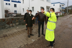 BAŞKAN ARAS İSLAMHANELERİ’NDE SOKAK SOKAK İNCELEME YAPTI