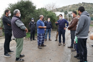 BAŞKAN ARAS İSLAMHANELERİ’NDE SOKAK SOKAK İNCELEME YAPTI