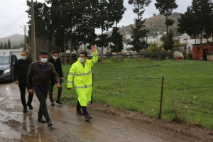 BAŞKAN ARAS İSLAMHANELERİ’NDE SOKAK SOKAK İNCELEME YAPTI
