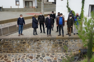 BAŞKAN ARAS İSLAMHANELERİ’NDE SOKAK SOKAK İNCELEME YAPTI