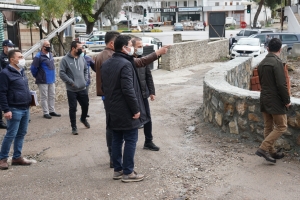 BAŞKAN ARAS İSLAMHANELERİ’NDE SOKAK SOKAK İNCELEME YAPTI