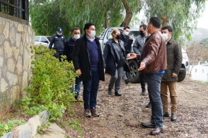 BAŞKAN ARAS İSLAMHANELERİ’NDE SOKAK SOKAK İNCELEME YAPTI