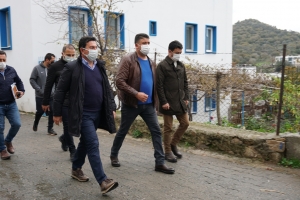 BAŞKAN ARAS İSLAMHANELERİ’NDE SOKAK SOKAK İNCELEME YAPTI