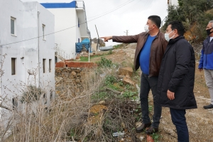 BAŞKAN ARAS İSLAMHANELERİ’NDE SOKAK SOKAK İNCELEME YAPTI