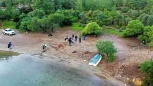 TEMİZLİK SEFERBERLİĞİ CENNET KOYU’NDA DEVAM ETTİ