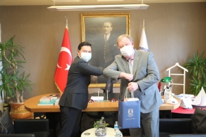 RUSYA’NIN ANTALYA BAŞKONSOLOSU’NDAN ARAS’A ZİYARET