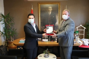 RUSYA’NIN ANTALYA BAŞKONSOLOSU’NDAN ARAS’A ZİYARET