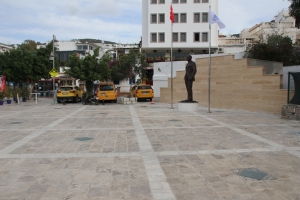 BODRUM MEYDANLARI GÜZELLEŞİYOR