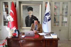 BAŞKAN ARAS ODA VE DERNEK BAŞKANLARIYLA ZOOM ÜZERİNDEN GÖRÜŞTÜ