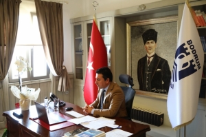 BAŞKAN ARAS ODA VE DERNEK BAŞKANLARIYLA ZOOM ÜZERİNDEN GÖRÜŞTÜ