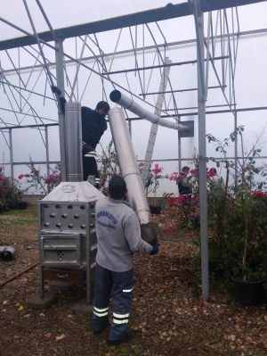 BELEDİYE ÜRETİM SERALARINDA ZİRAİ DONA KARŞI TEDBİR ALINDI